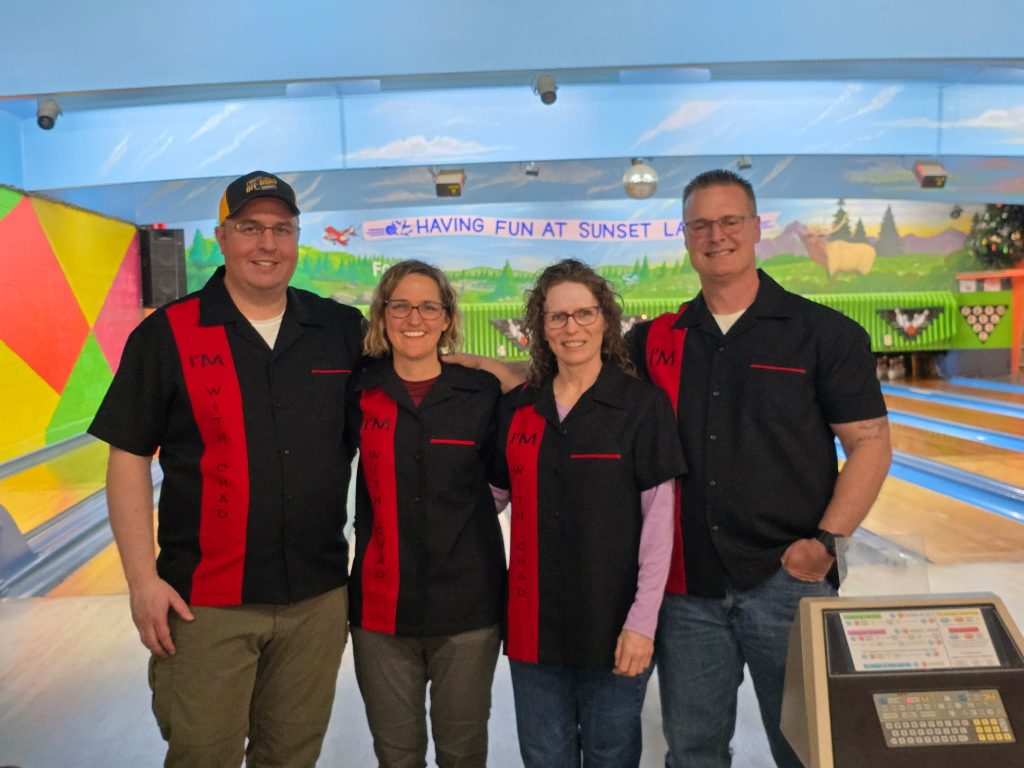 Bowling at Sunset Lanes in Forks, WA