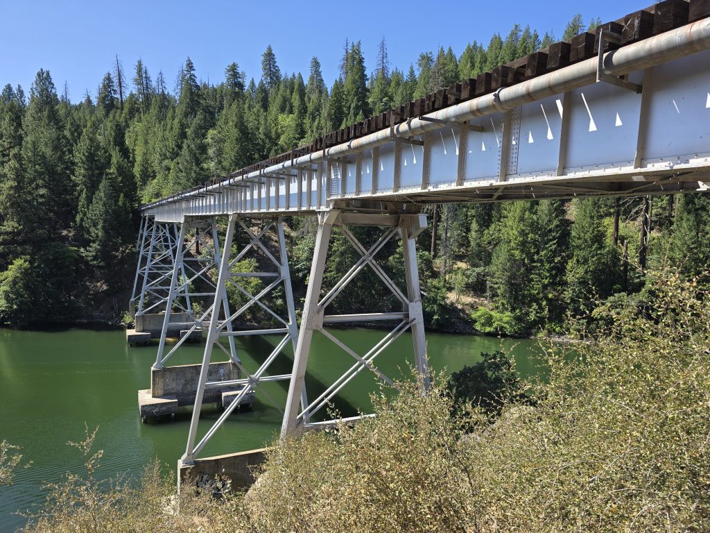 Stand By Me train trestle bridge girders