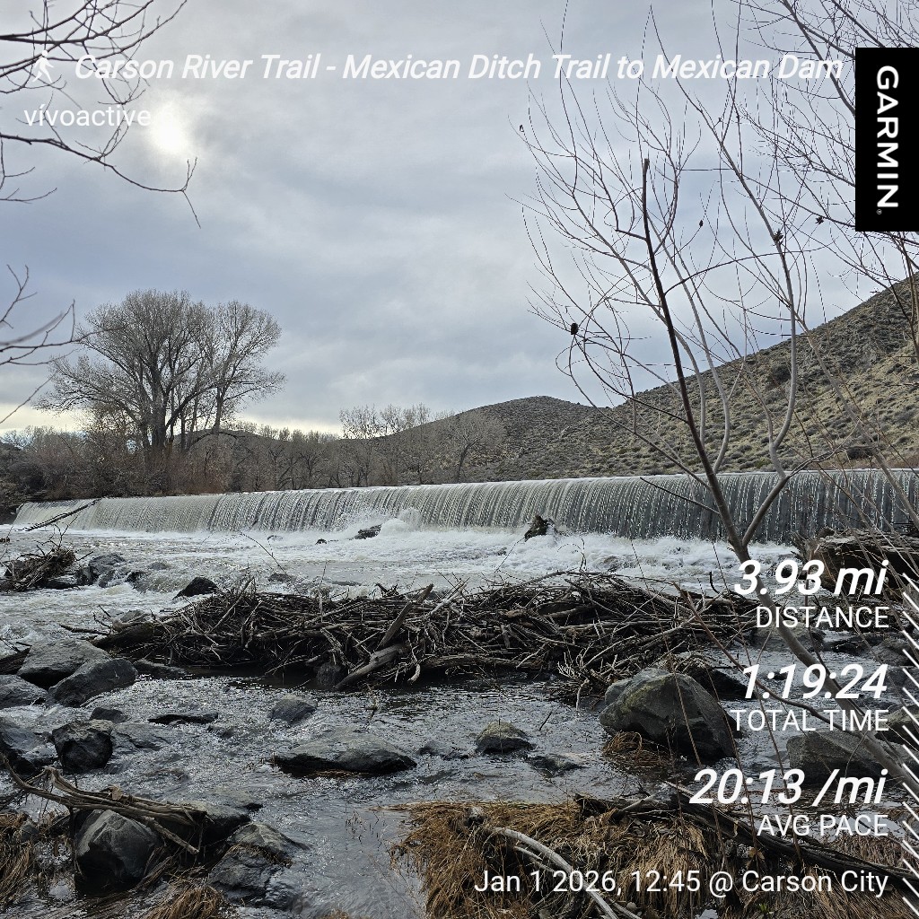 Mexican Ditch Trail to Mexican Dam hike stats
