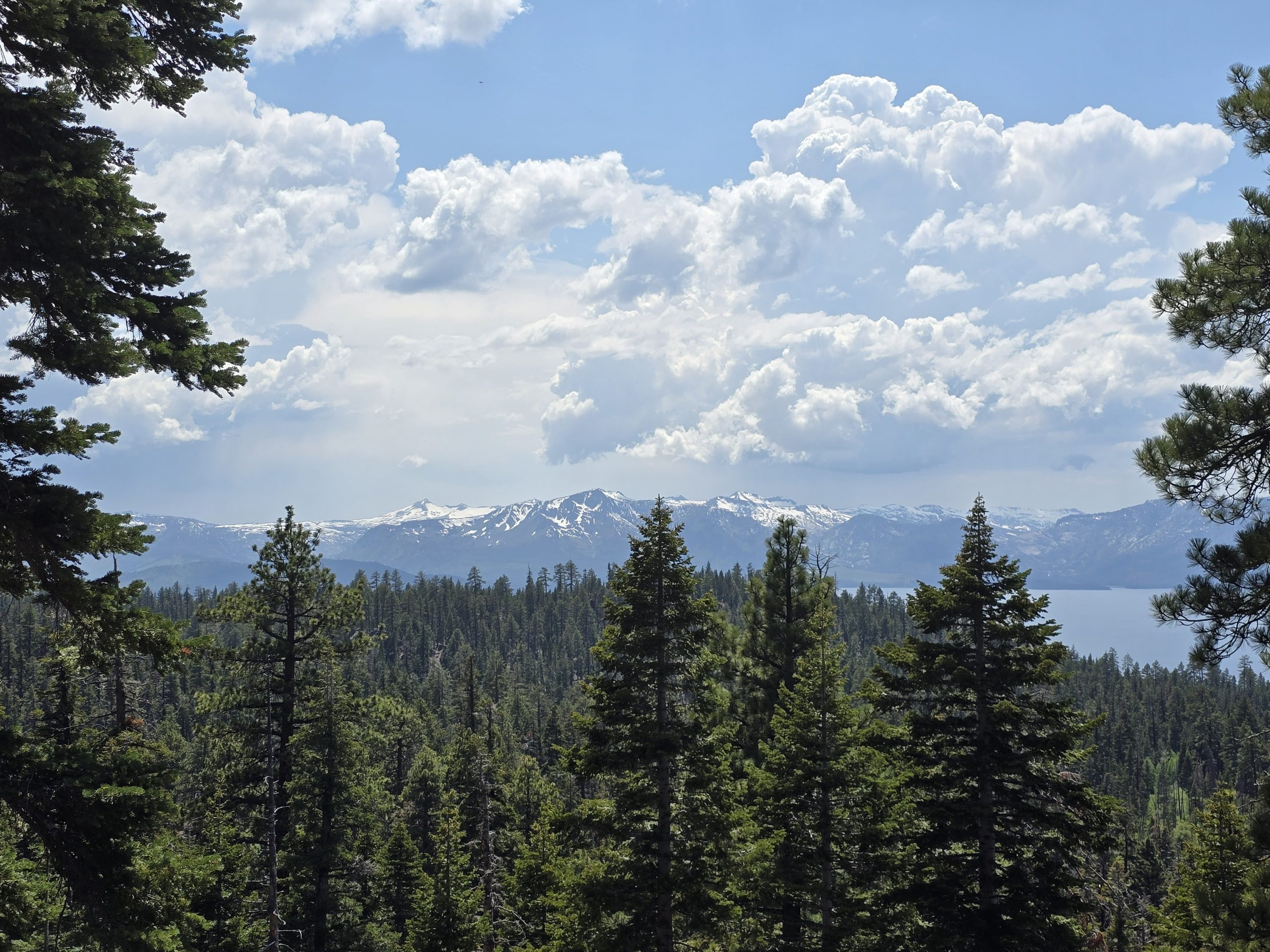 Hiking the Tahoe Rim Trail from Spooner to Kingsbury