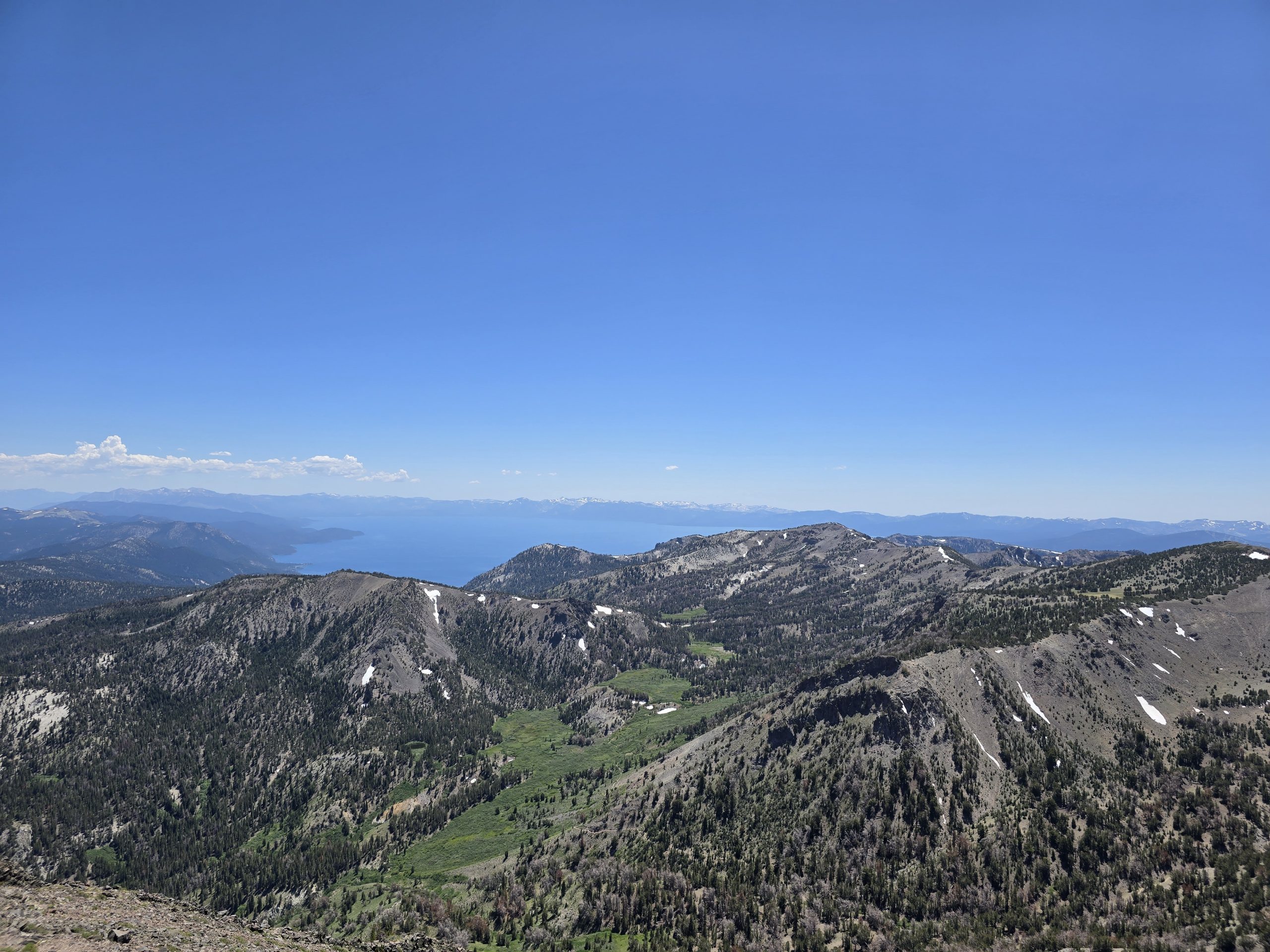 Return Hike to Mt. Rose in the Sierra Nevada Lake Tahoe Area