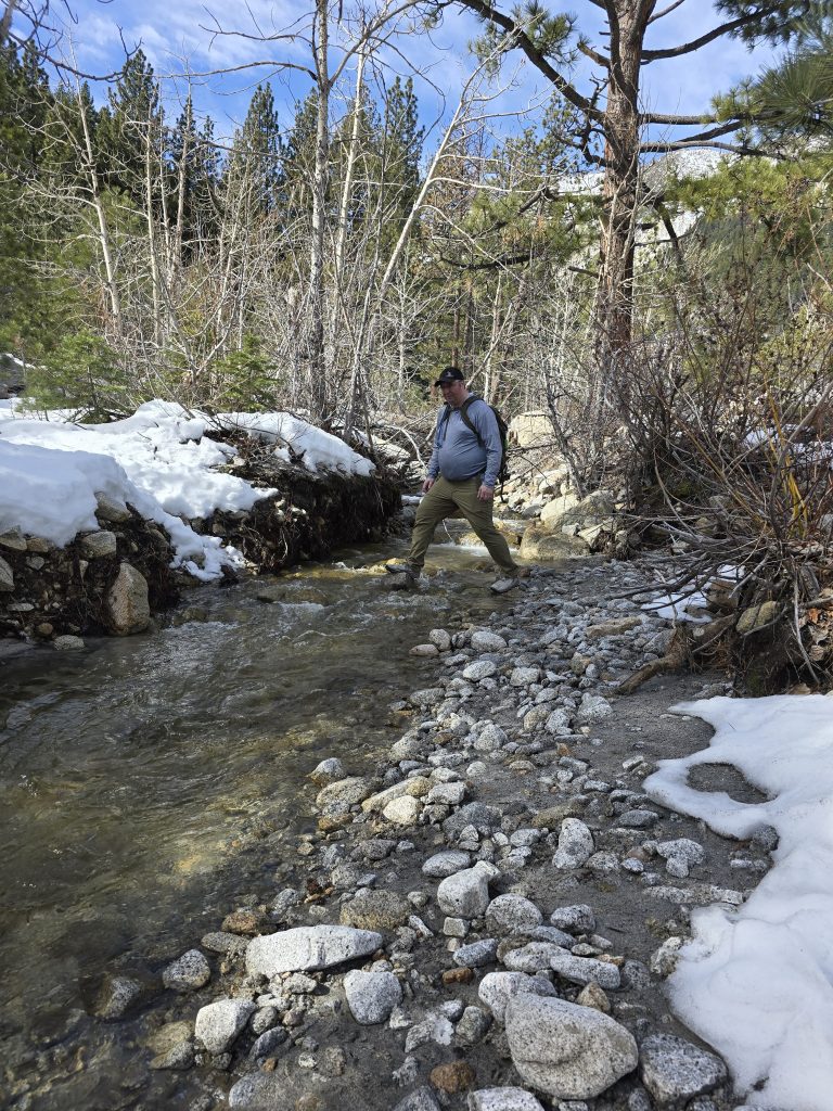 Crossing Ophir Creek