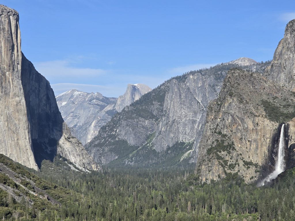 Tunnel View in Yosemite National Park